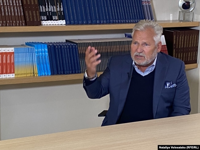 Александр Квасневський, президент Польщі 1995-2005 рр. Польща, Варшава, 28 листопада 2023 року