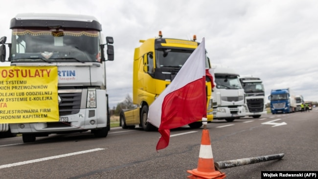 Блокада польсько-українського кордону польськими перевізниками dqxikeidqxiqqeant