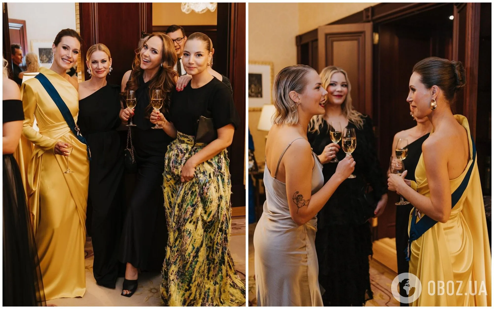 Експрем’єрка Фінляндії Санна Марін засвітилася на публіці у жовто-синій сукні