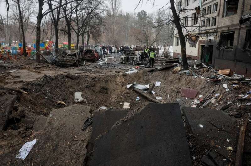 Наслідки обстрілу в Дніпровському районі dqxikeidqxiqqeant