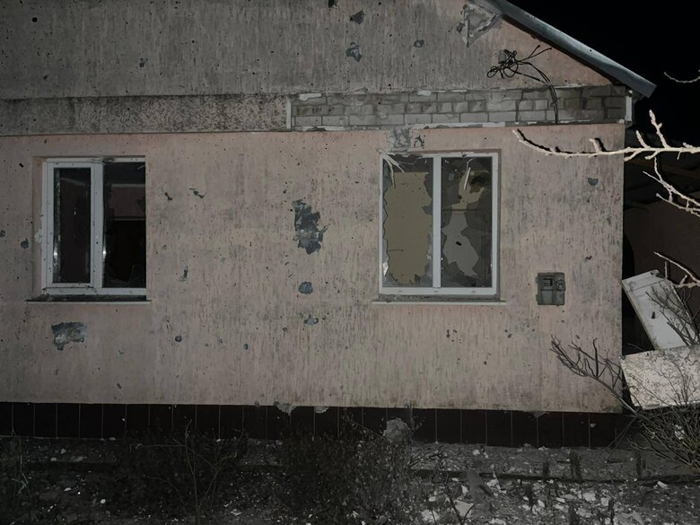 Ночью оккупанты обстреляли село Подсреднее на Харьковщине, два человека получили ранения 02