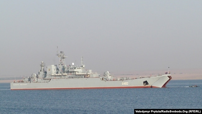 Корабль ВМСУ «Константин Ольшанский», март 2011 года. Архивное фото