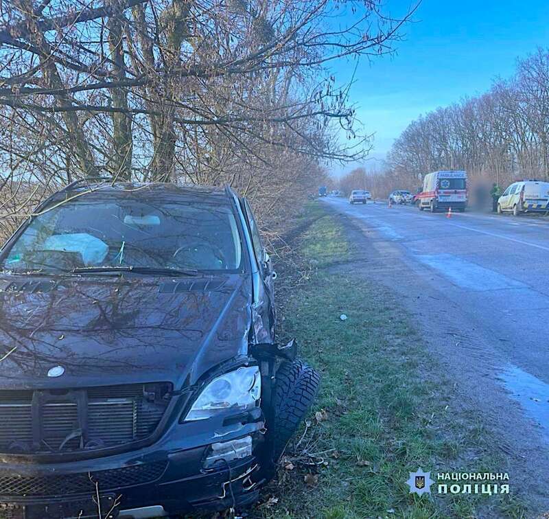 У Київській області сталась потрійна ДТП, є загиблий. Фото