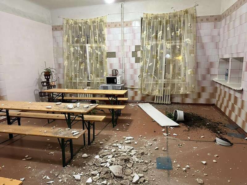 Наслідки обстрілу лікарень Харкова 30 грудня 2023 року / © Міністерство охорони здоров’я України dqxikeidqxitkant