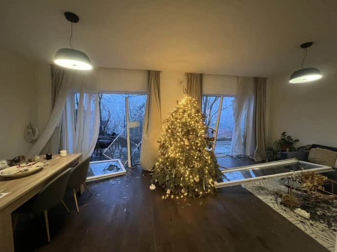 Під час атаки на Київ дім Кіри Рудик із