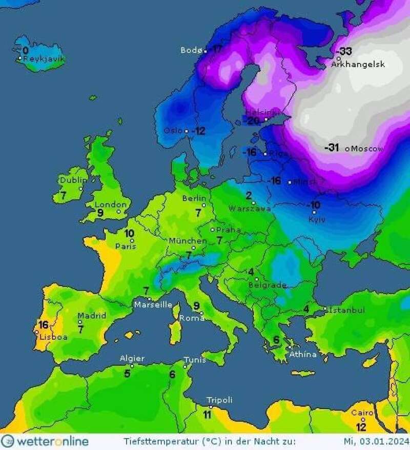 похолодання, морози, арктична повітряна маса