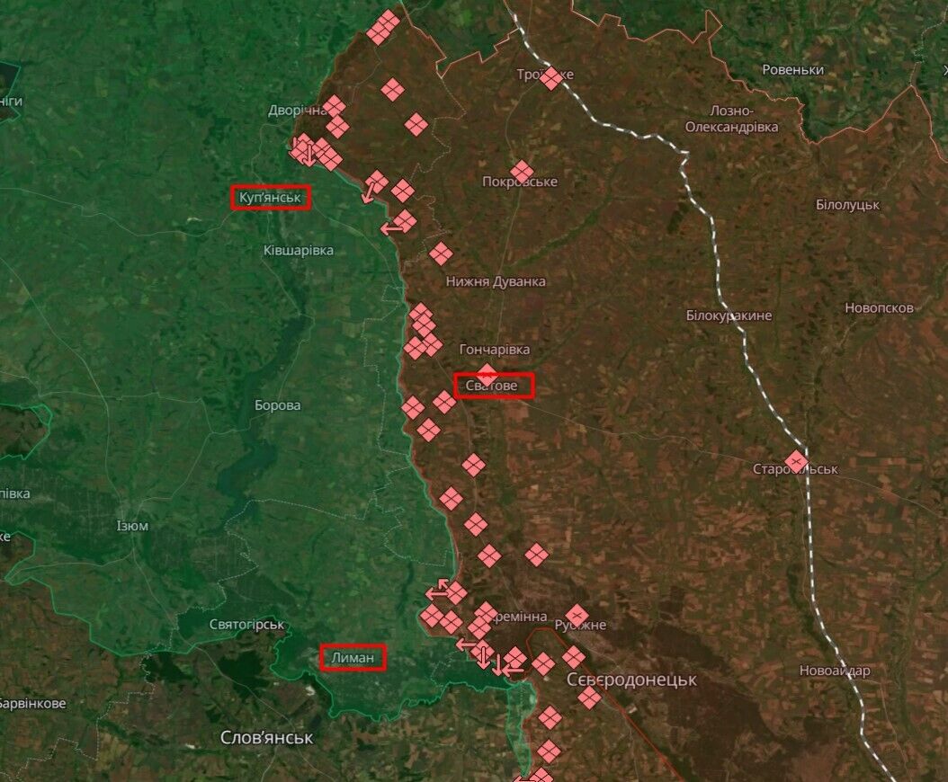 Війська РФ знизили інтенсивність штурмів у період новорічних свят: у DeepState пояснили, що відбувається. Карта dqxikeidqxitkant