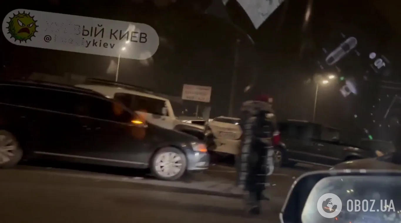 Авария в столице 10 января