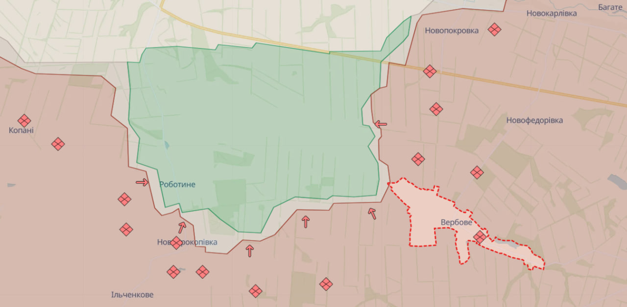 У Вербового ВСУ отвоевали у оккупантов полкилометра территории, - Федоров dqxikeidqxiqqeant
