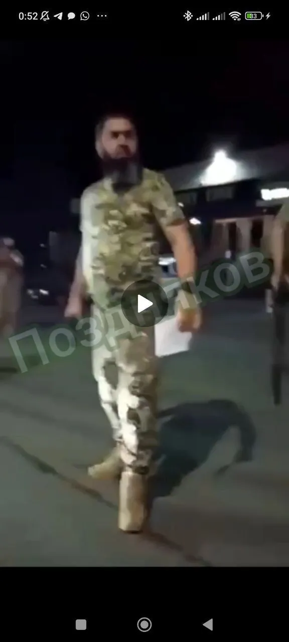 Кадировці мало не перестріляли військових РФ в окупованому Мелітополі: спливло відео із улюбленцем Кадирова