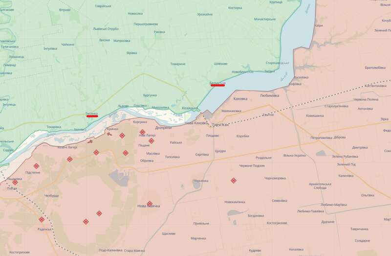 Оккупанты ударили по Бериславу и Тягинке на Херсонщине: есть погибший и раненые dqxikeidqxiqqeant