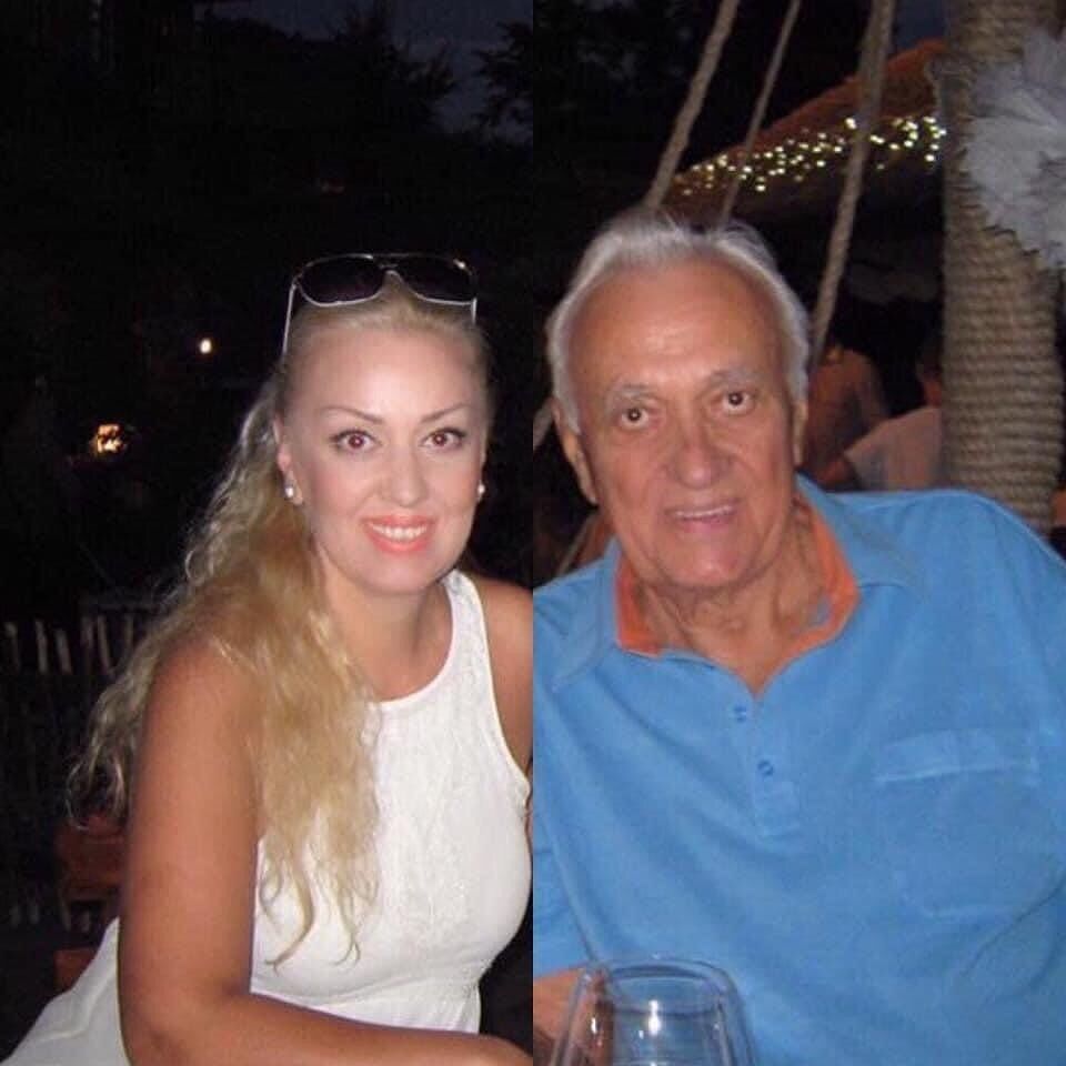 Олена Головіна з батьком Анатолієм Дриженком