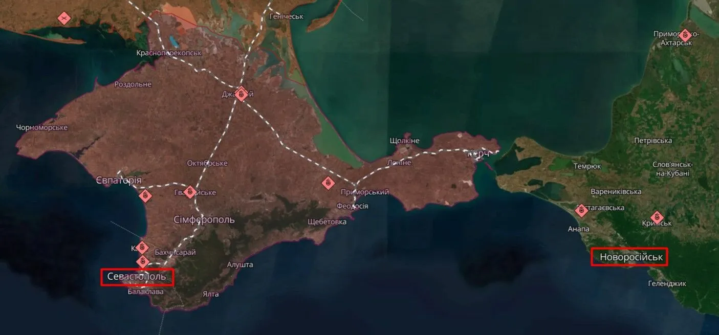 Флот окупантов отрезали от запасов dqxikeidqxitkant