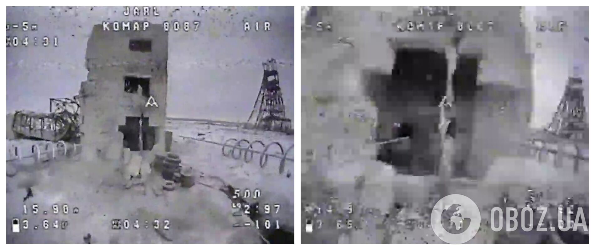 Кадры, снятые украинским FPV-дроном dqxikeidqxiqqeant