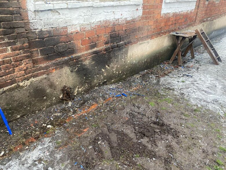 Наслідки обстрілу Донеччини