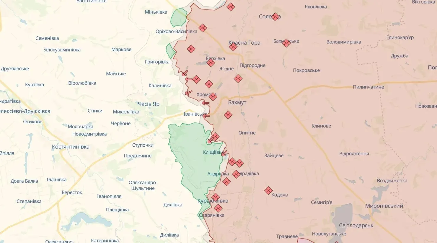 Ворог продовжує спроби захопити Авдіївку: ЗСУ відбили 15 атак – Генштаб