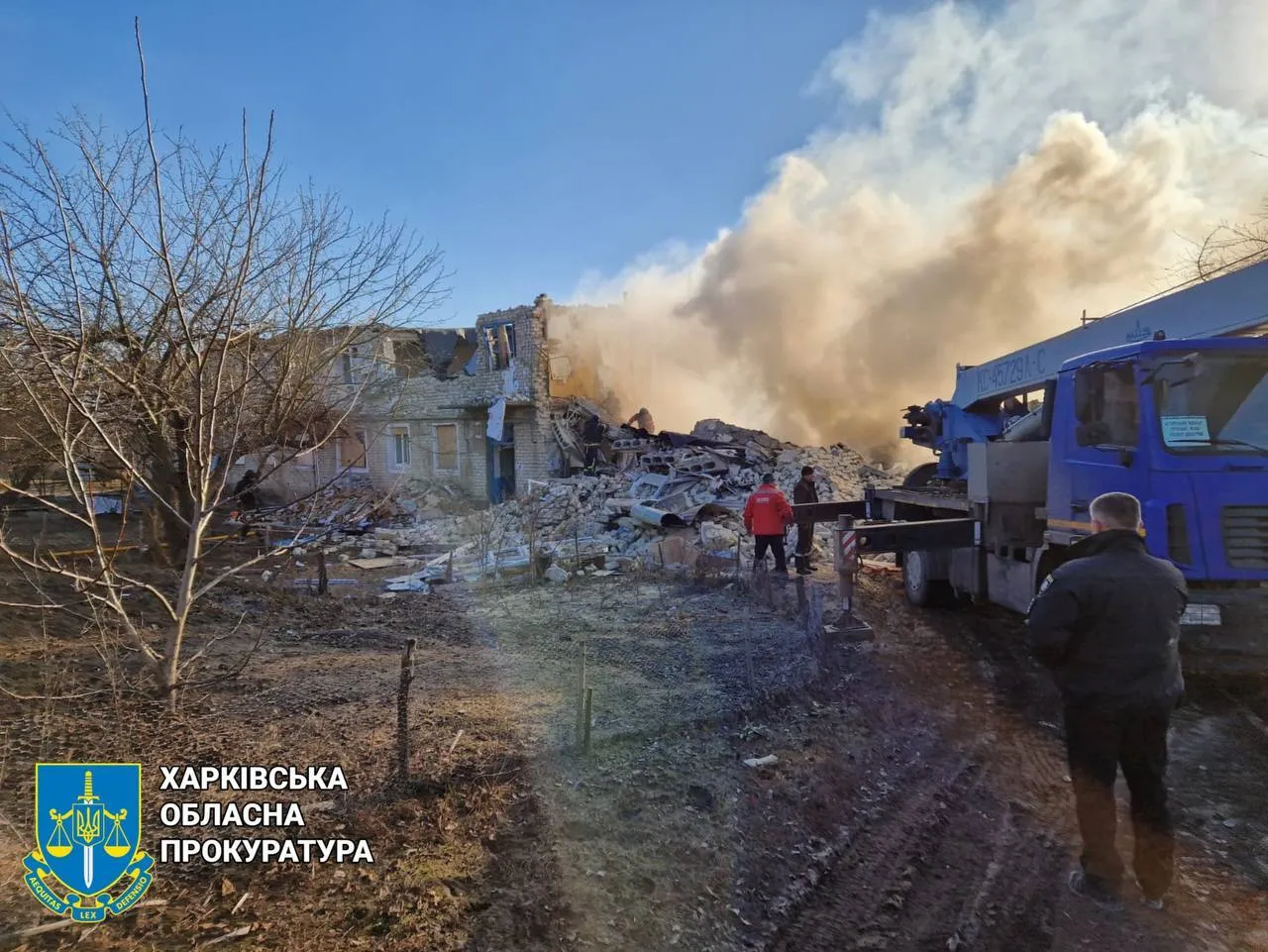 The Russians shelled Kupyansk with heavy aerial bombs: residential buildings were destroyed and there were casualties. Photo