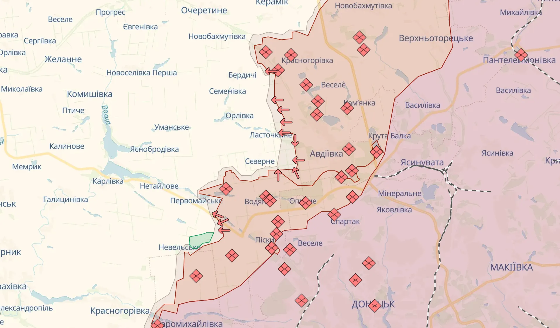 Силы спецопераций показали уникальные кадры обороны Авдеевки