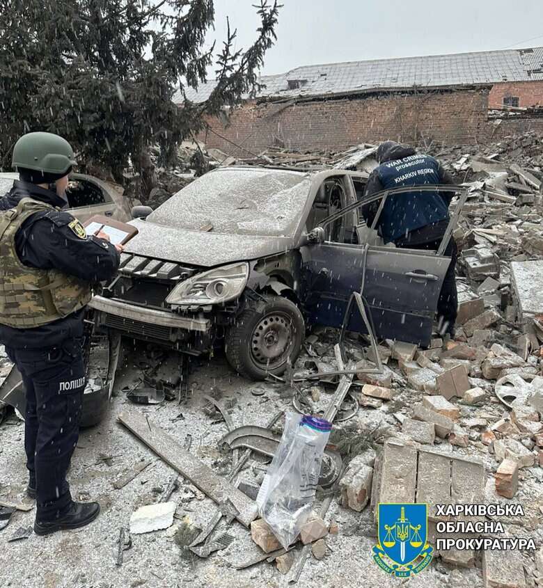 Наслідки обстрілу Харківщини