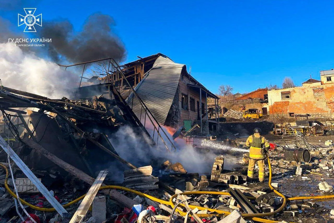 Наслідки ворожого удару по Куп’янську