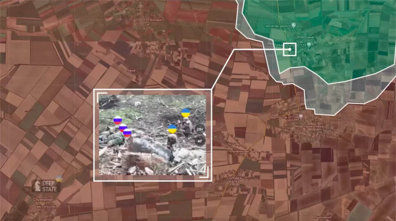 The Russian occupiers entered Robotina and surrendered. Video dqxikeidqxitkant
