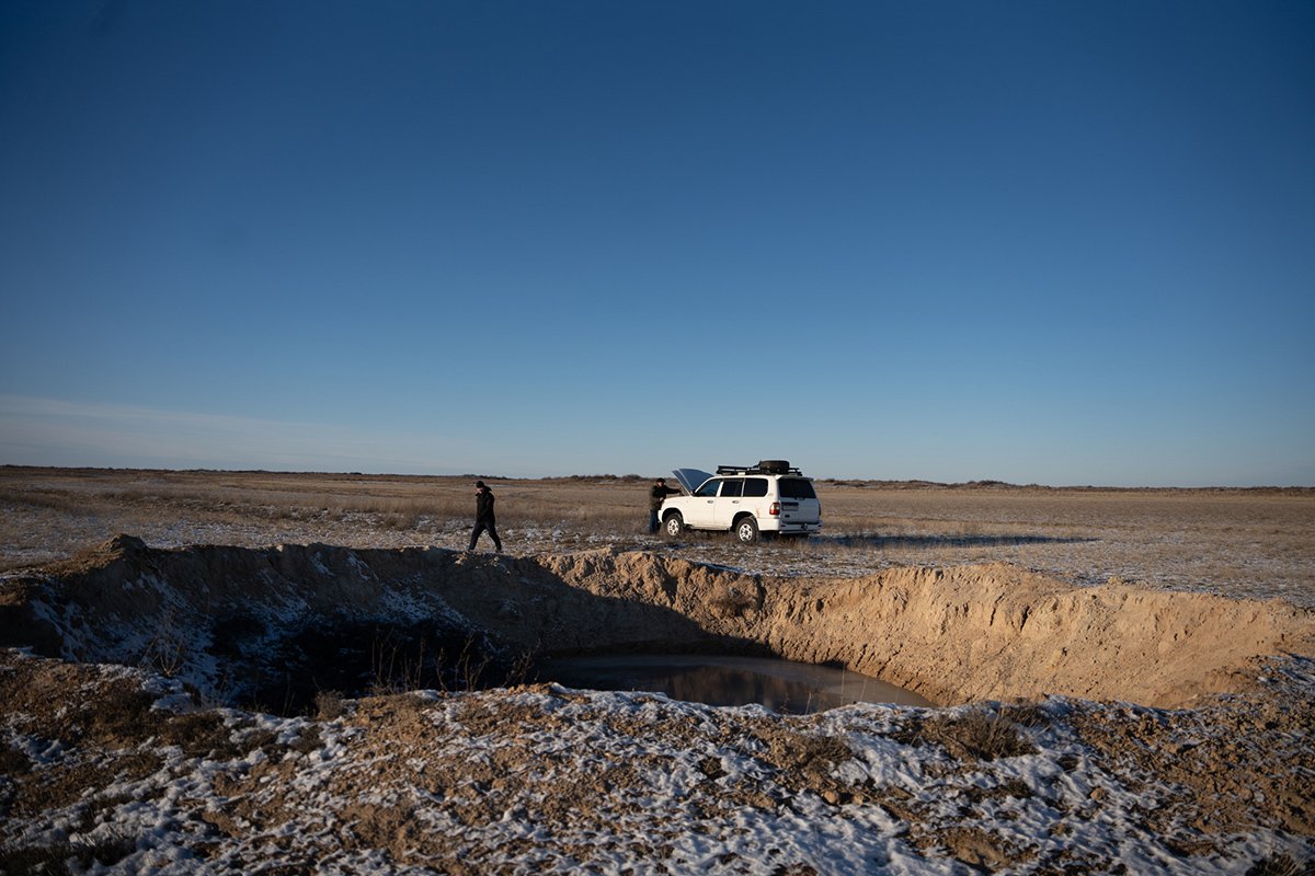 Вирви від ракети. Фото: Рауль Упоров