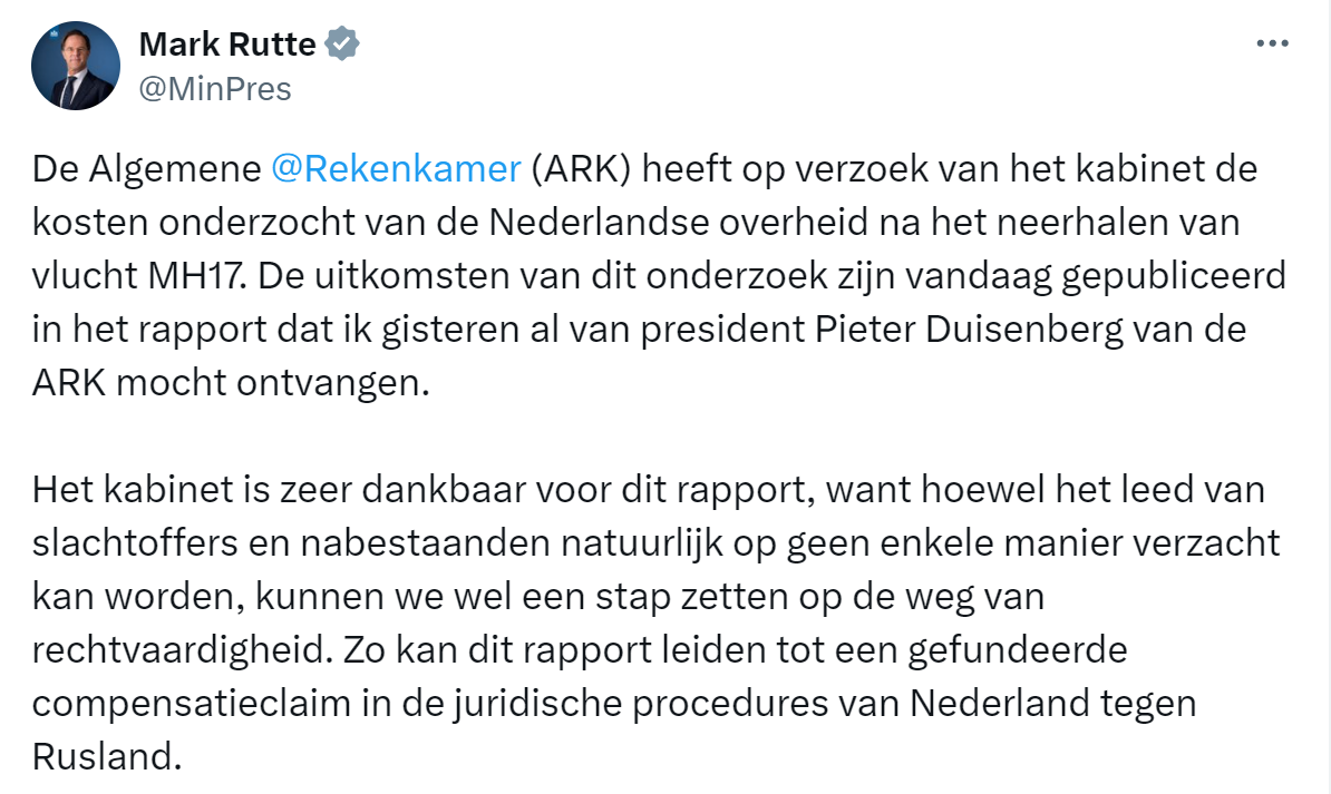 Нідерланди готують новий позов проти Росії через катастрофу МН-17: відомі деталі dqxikeidqxitkant