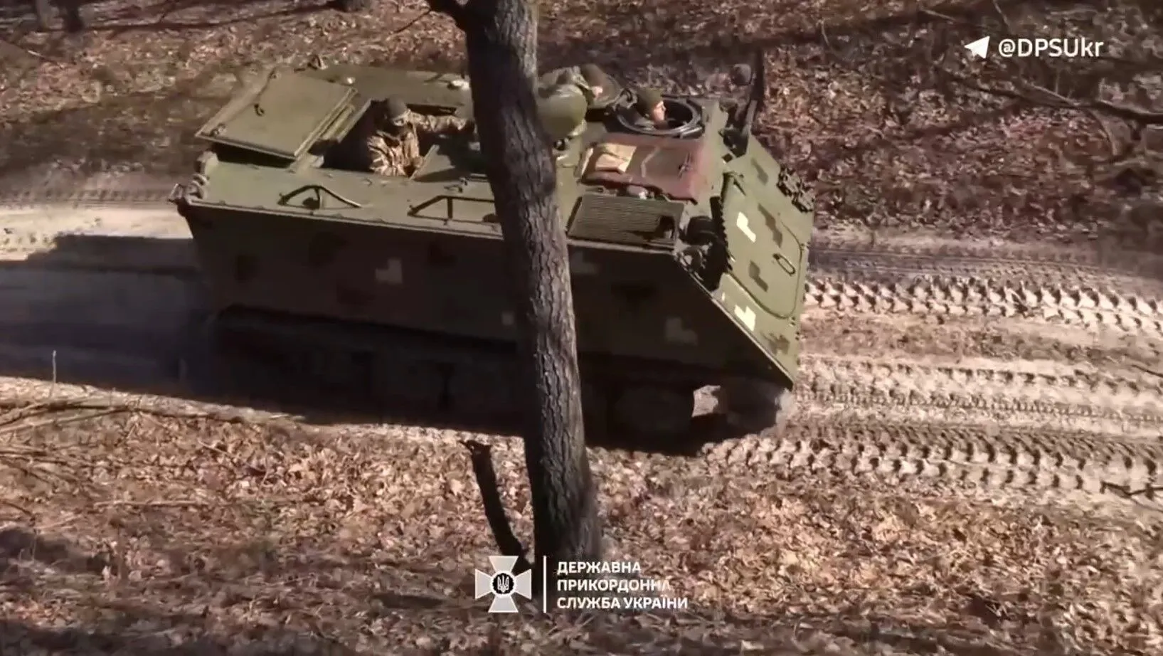 Пограничники показали, как боевое