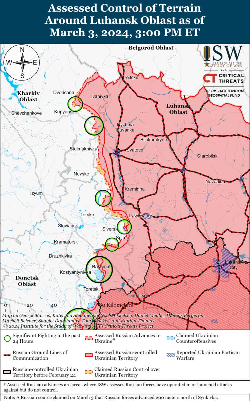 Ukrainian Armed Forces reflect a series of attacks near Avdiivka: ISW maps qhiqqxixdiqxhant