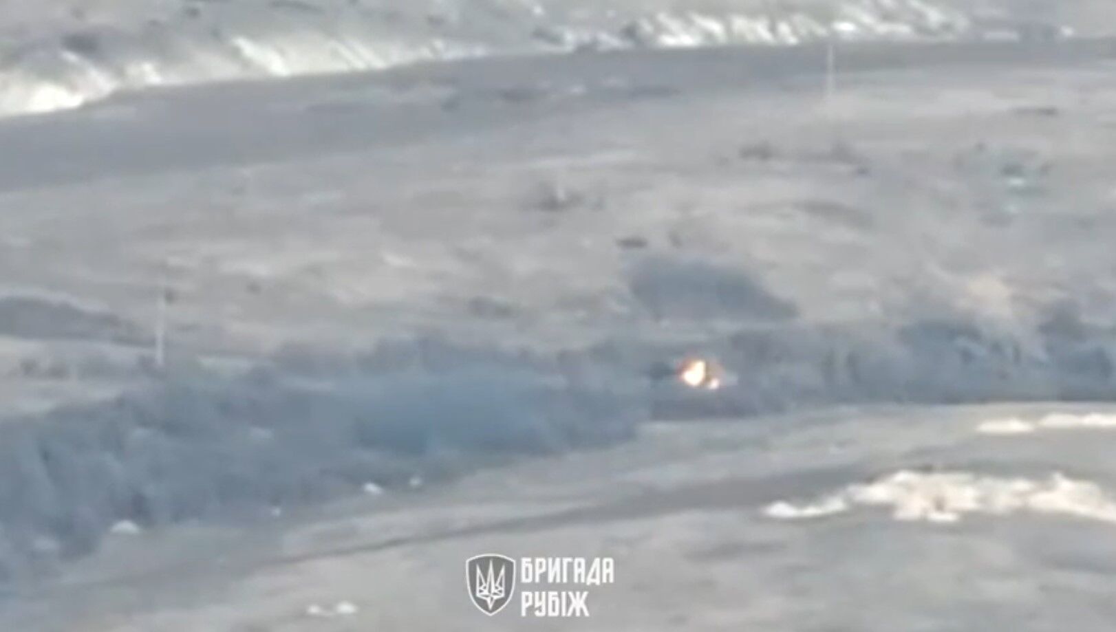 Оккупанты готовились к штурму: в Нацгвардии показали отработку по технике РФ на Бахмутском направлении. Видео