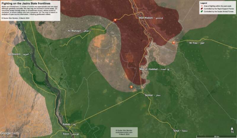 повстанцы против правительственных сил, война в судане