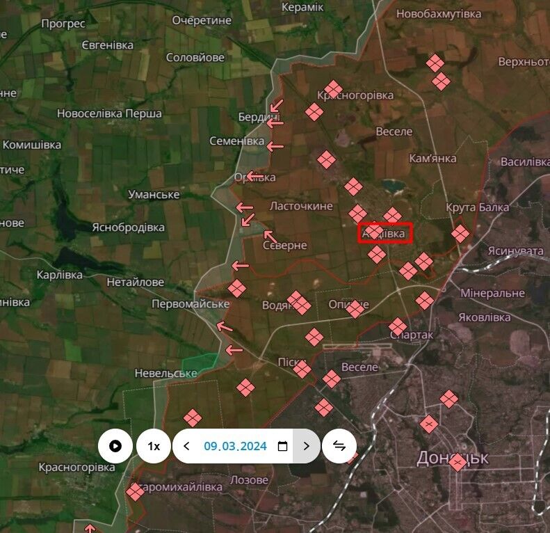 Наступление окупантов за Авдеевкой захлебнулось, линия фронта выровнялась: офицер рассказал о ситуации. Видео