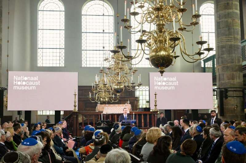 Ицхак Герцог на открытии Национального музея Холокоста Фото: Х / יצחק הרצוג Isaac Herzog