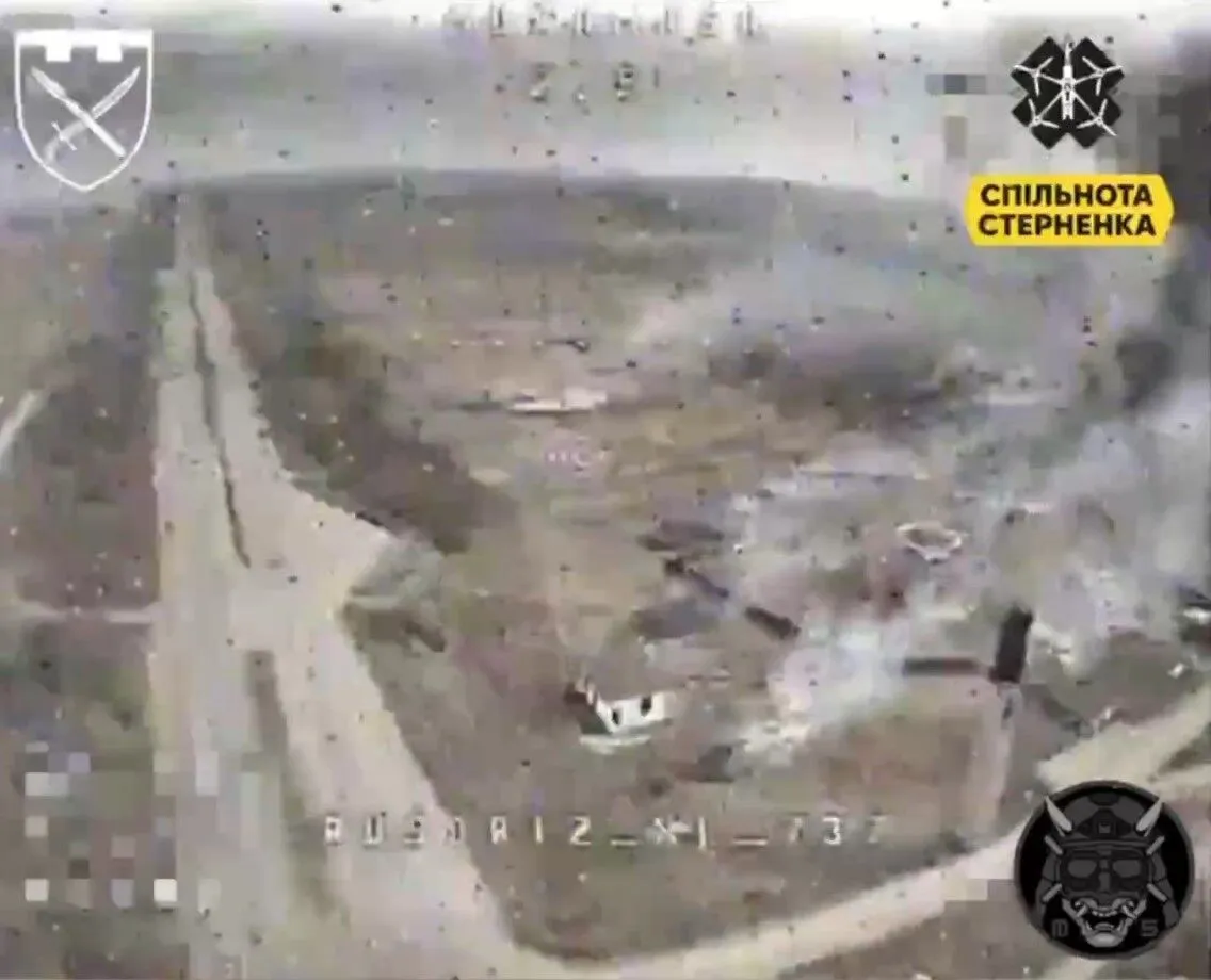 Відпрацювали точно: захисники України за допомогою дрона знищили російський