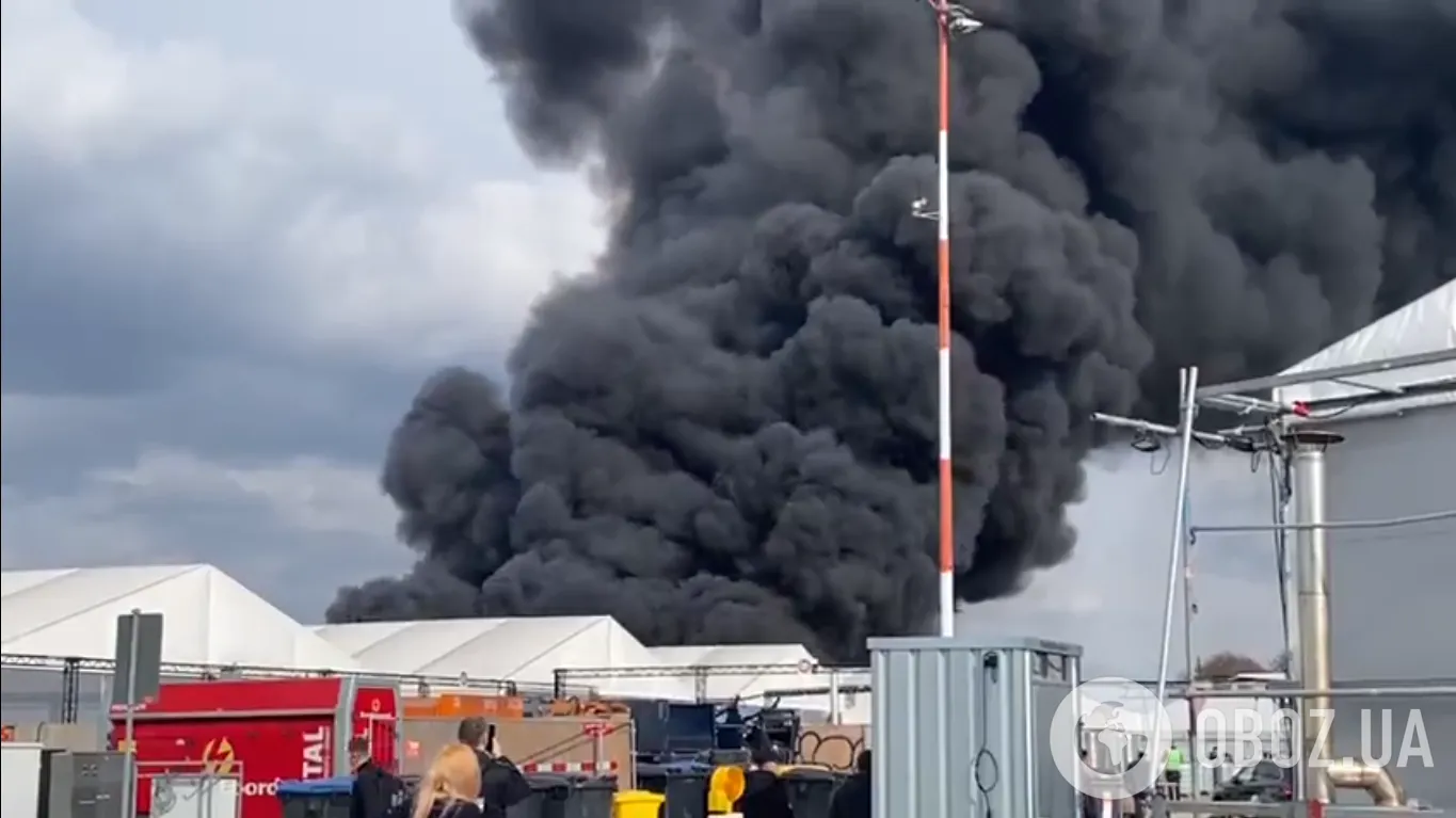 Пожежа у столиці ФРН