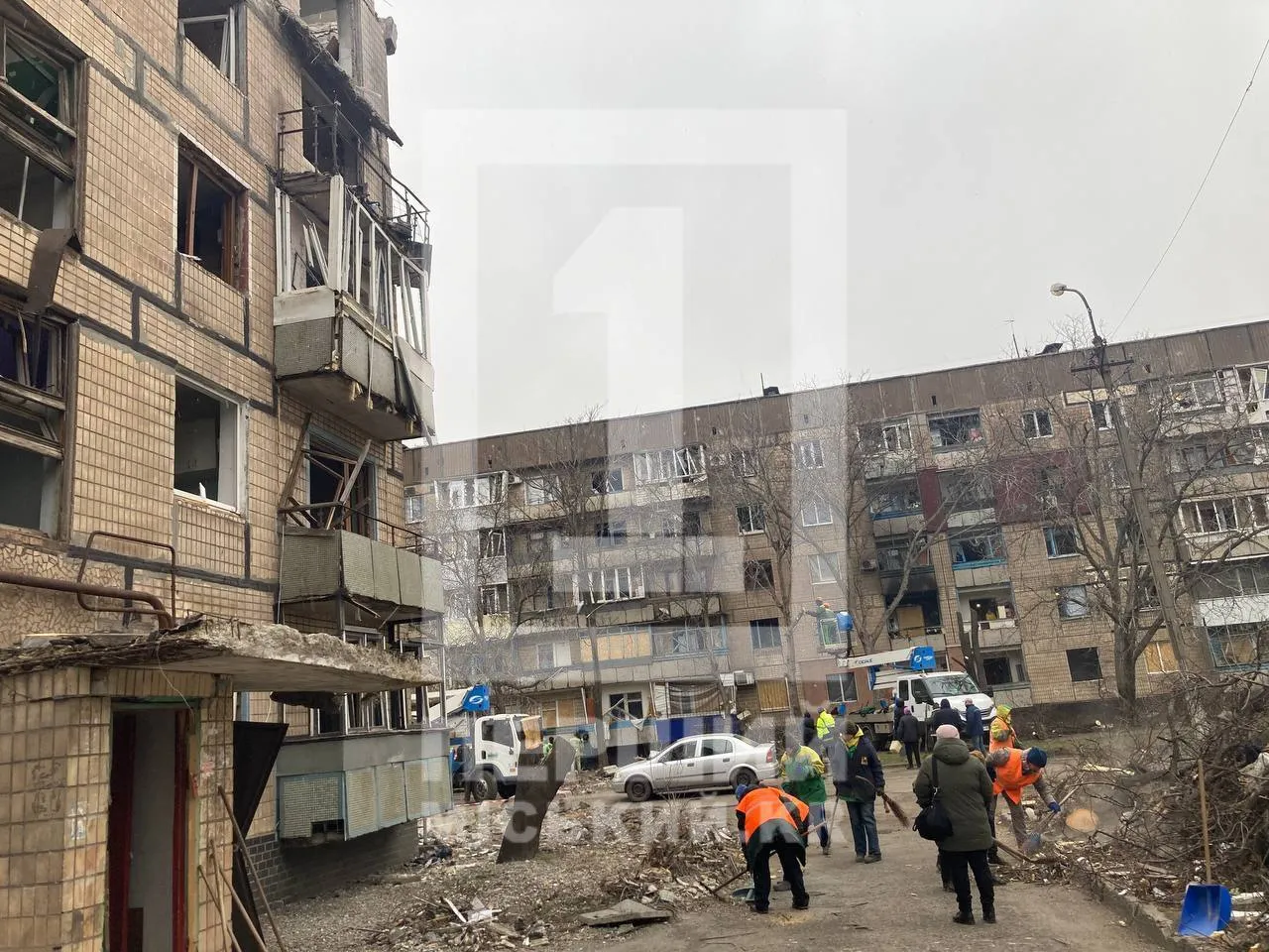 Кривий Ріг після обстрілу. Ранок 13 березня