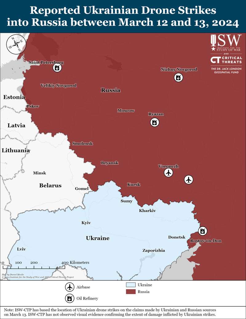 Под ударом важные объекты: в ISW оценили последствия атак украинских дронов на Россию dqxikeidqxiqqeant