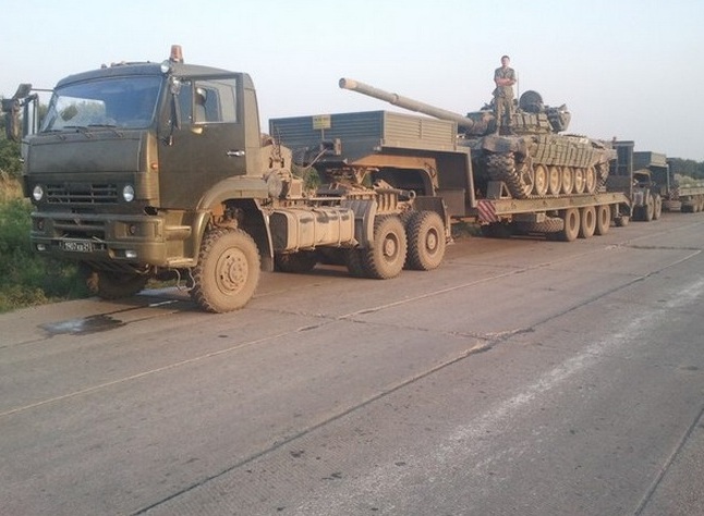 Тралы - система доставки военной техники до границы