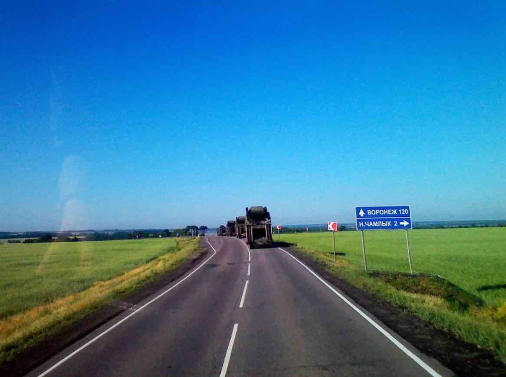Тралы - система доставки военной техники до границы