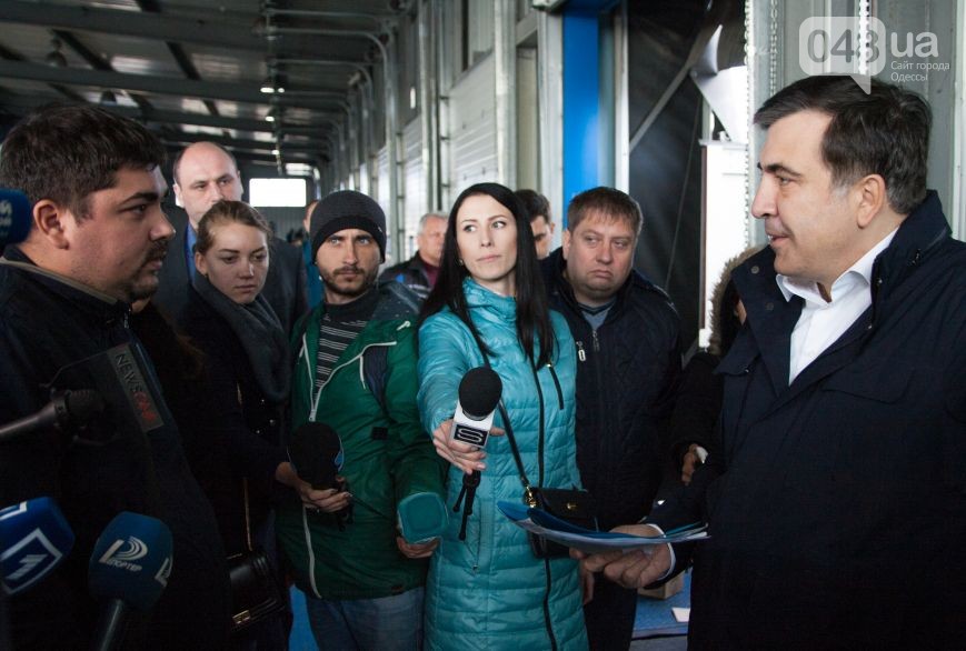 Саакашвили разнес в клочья «Евротерминал» Одесской таможни (фото) - фото 2