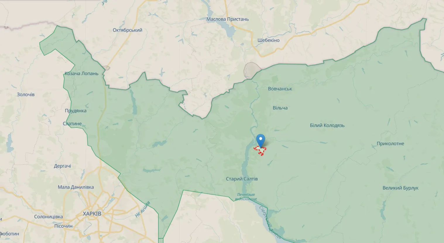 В Харьковской области оккупанты обстреляли временный пункт скорой медпомощи: есть раненые. Фото