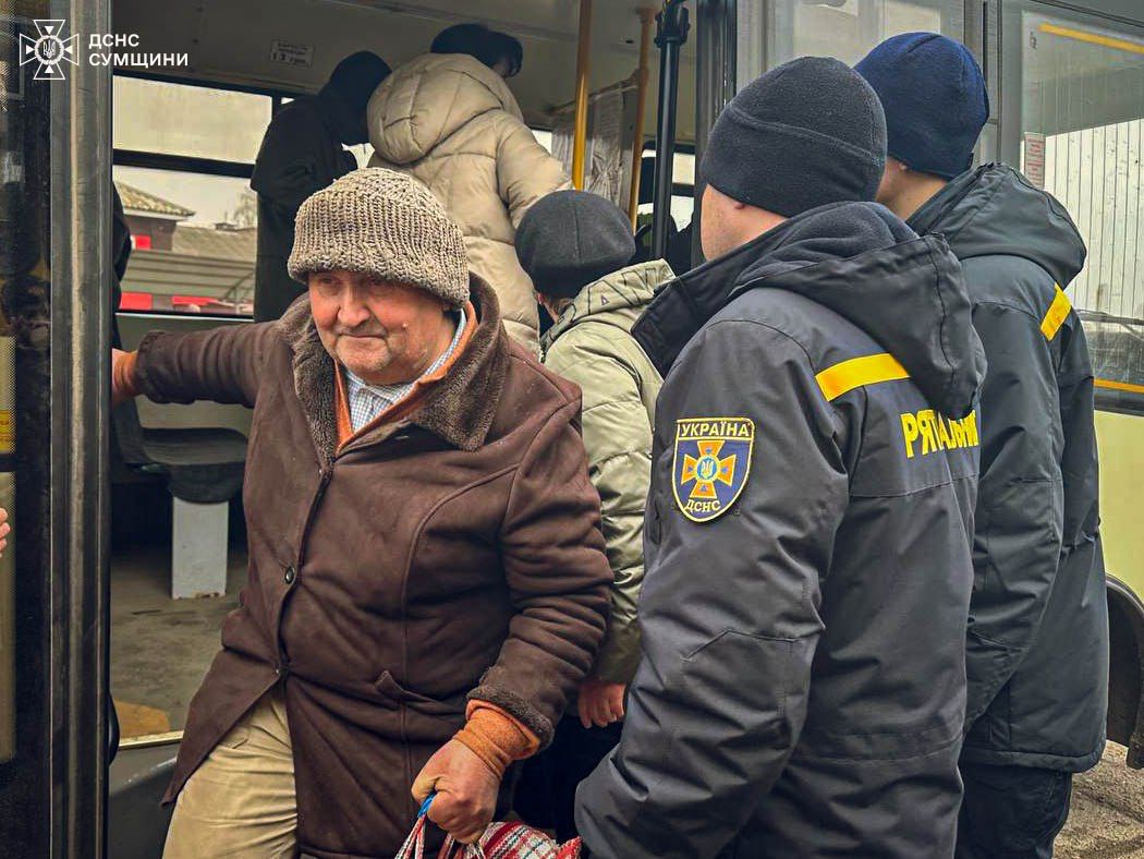 Эвакуация из Сумской области