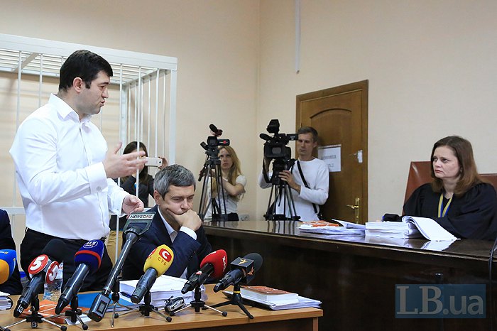 Roman Nasirov during a court hearing