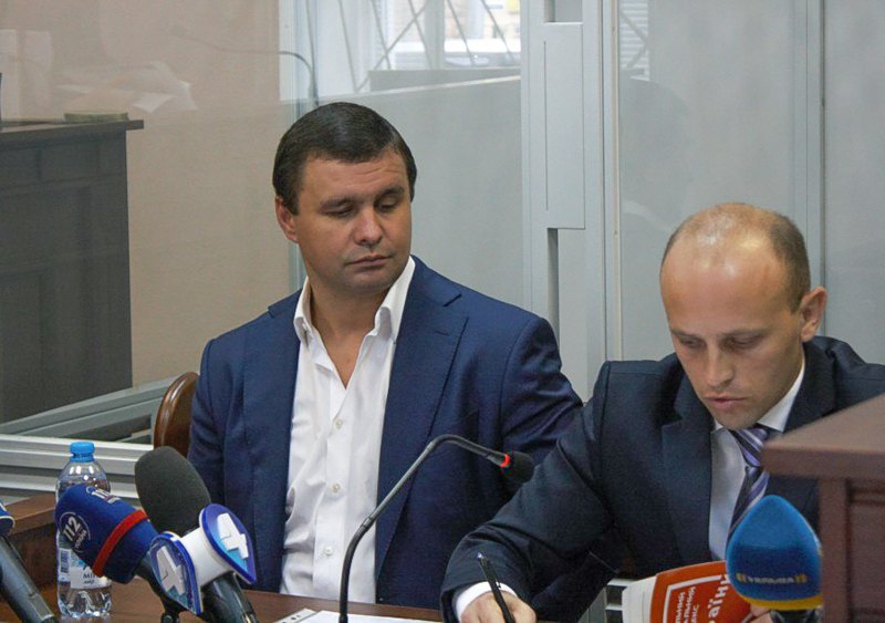 Nikitas (left) in court