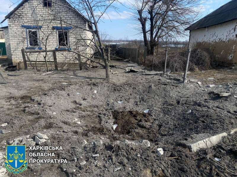 The occupiers shelled a village in the Kharkov region: a man died. Photo qhiqqxihzierant