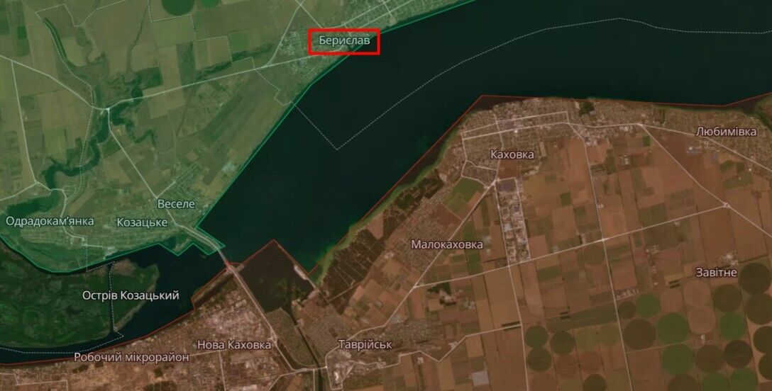 Occupants shelled Berislav in the Kherson region, a man was injured dqxikeidqxitkant