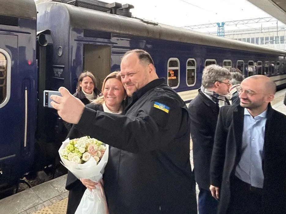 До Києва прибула голова Національної асамблеї Франції. Фото dqxikeidqxitkant