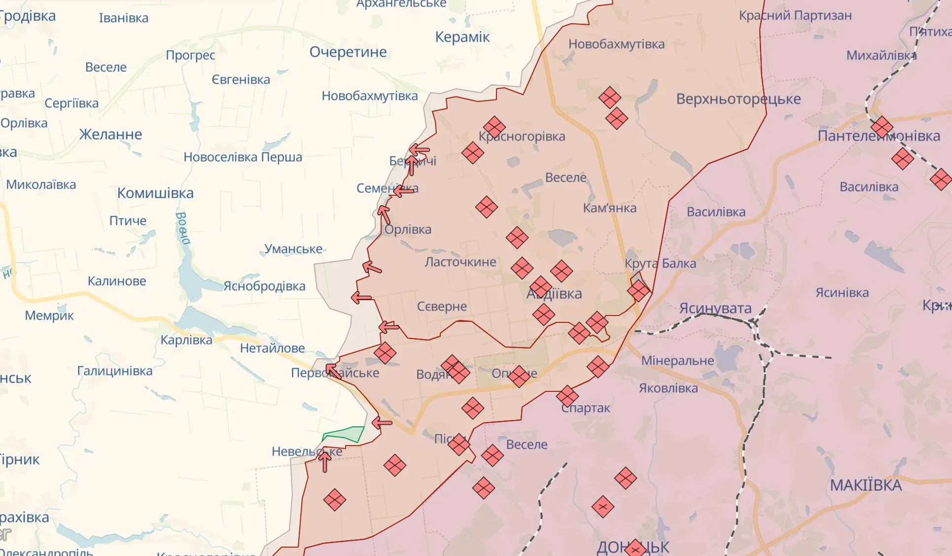 Самый большой штурм за два года: враг атаковал ВСУ под Авдеевкой 36 танками и потерял треть. Фото