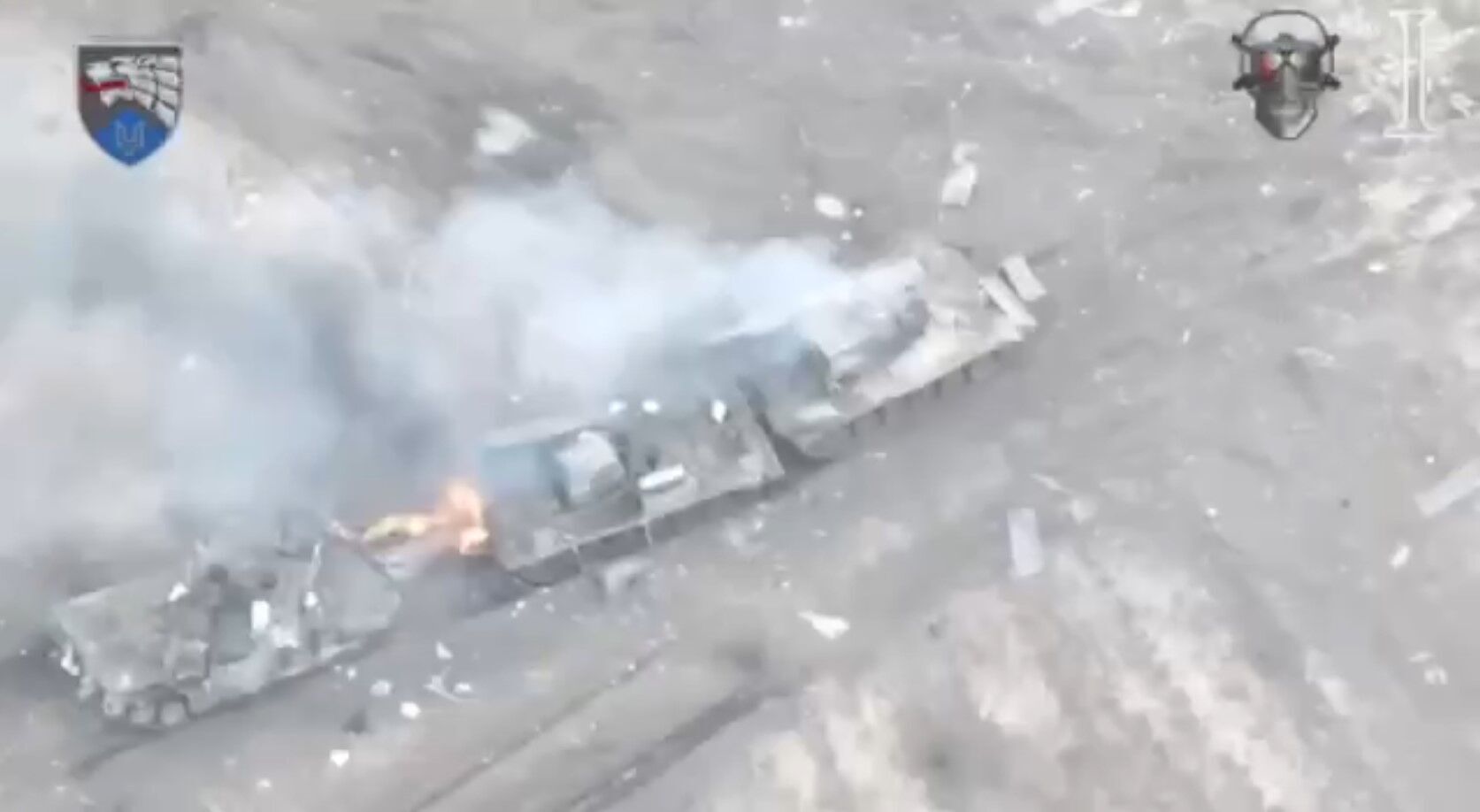 Работали дроны и ракеты Brimstone: в ССО показали эффектные кадры уничтожения окупантов и их техники. Видео