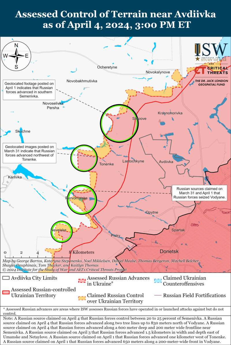 Russian troops are increasing the pace of their offensive in different directions - ISW maps